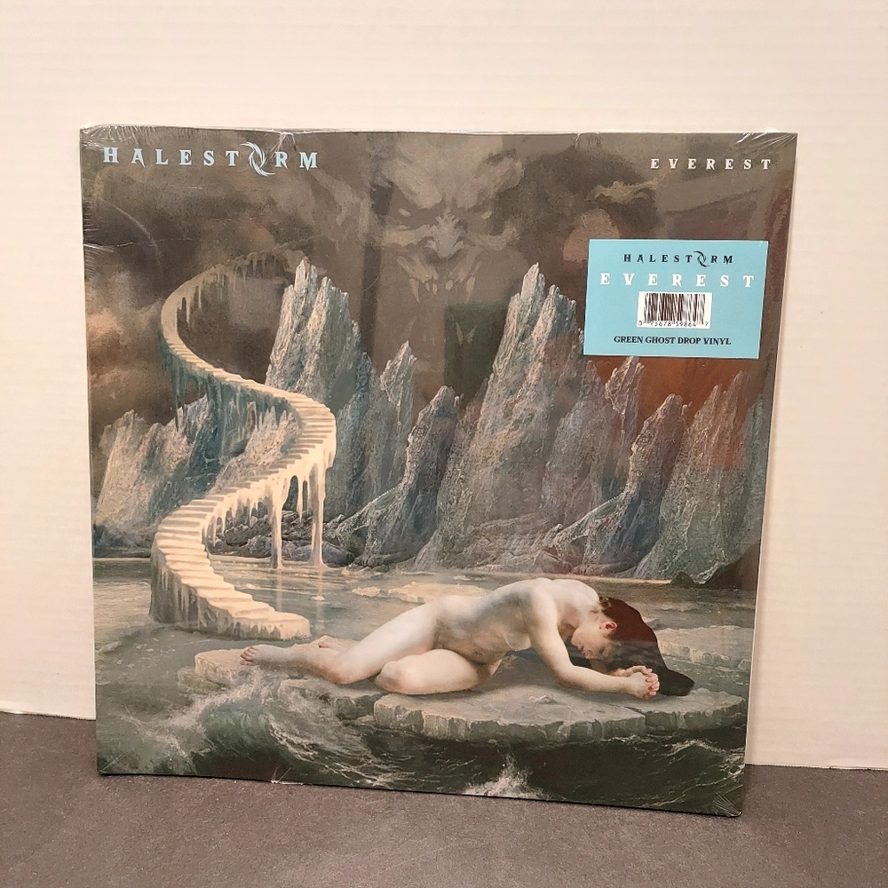 Halestorm Green Ghost Drop Vinyl Lp Halestorm Vinyl Heavy Metal Album Record